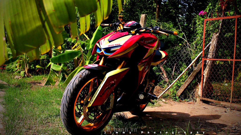 Soi chi tiết Kawasaki Z1000 phiên bản “Iron Man” tại Sài Gòn kawasaki Z1000 (6).jpg