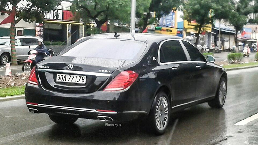 Điểm mặt 5 xe siêu sang Mercedes-Maybach S600 đã ra biển trắng maybach s600 (2).jpg