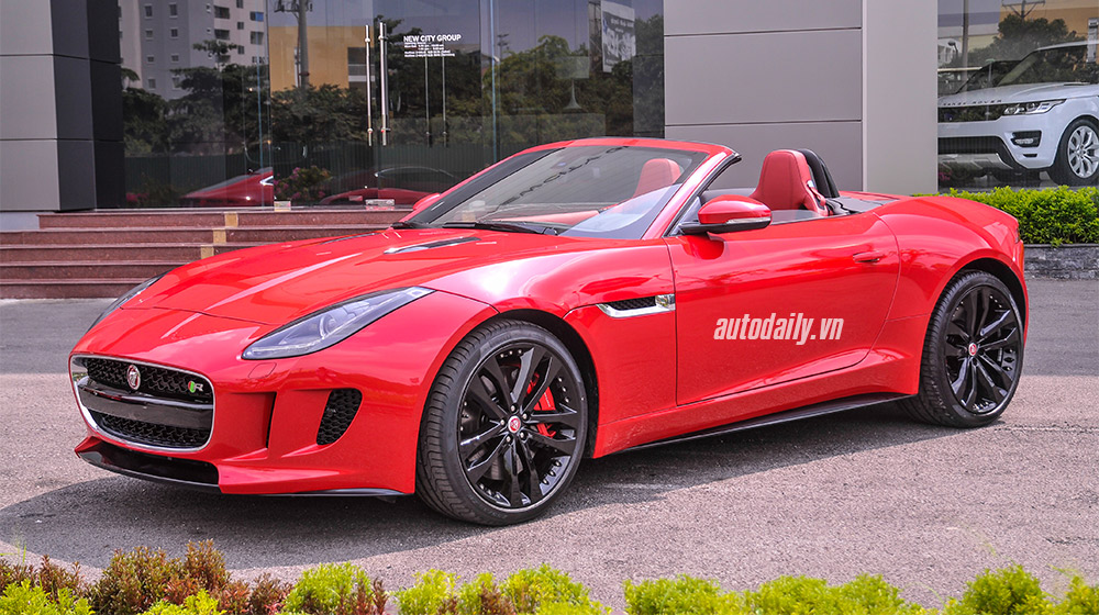 Ngắm “siêu báo” Jaguar mui trần mạnh nhất Việt Nam Jaguar F-type R (2).jpg