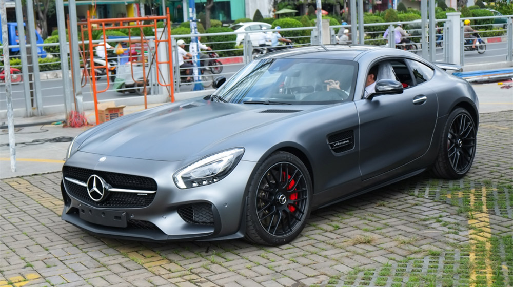 Мерседес gt AMG 63 черный