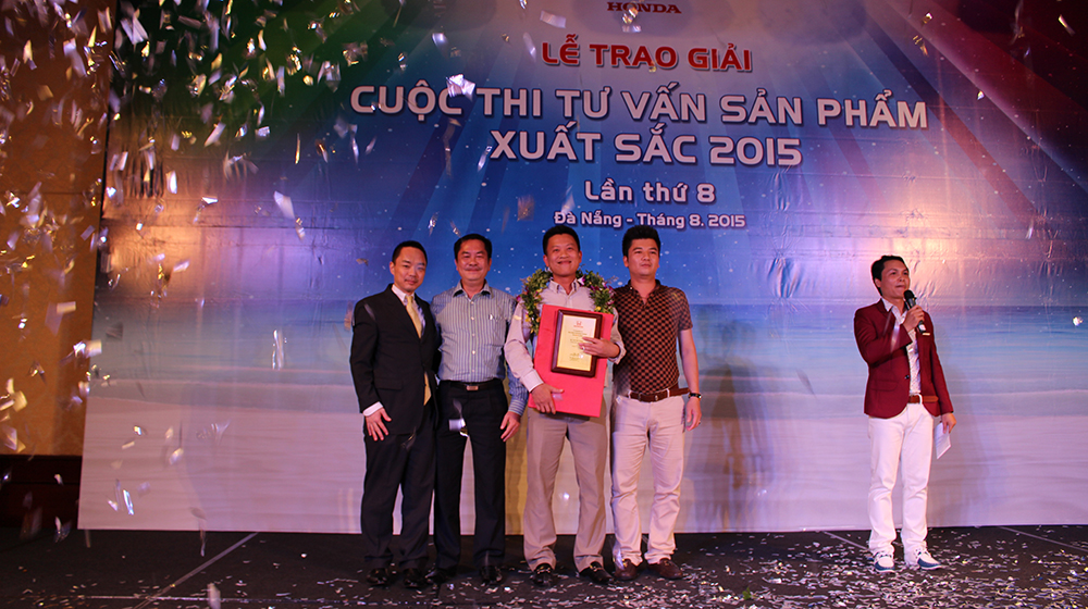 Honda Việt Nam tổ chức cuộc thi Tư vấn sản phẩm xuất sắc Honda_giải nhì.JPG