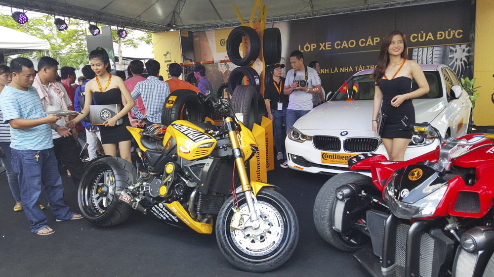 Continental “phô diễn” lốp xe tại Triển lãm xế độ lớn nhất Việt Nam VMF-continental-01.jpg
