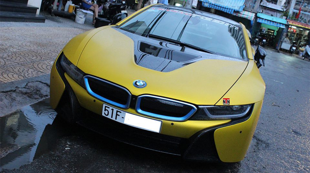 Siêu xe BMW i8 màu vàng chanh độc đáo tại Sài Gòn bmw i8 (6).jpg