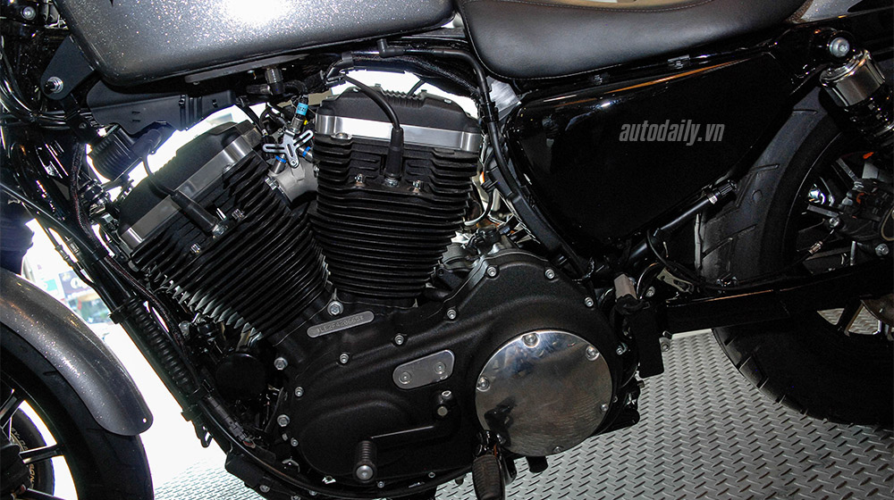 Ảnh chi tiết Harley Davidson Iron 883 màu sơn độc đáo tại Việt Nam Harley Davidson  (10).jpg