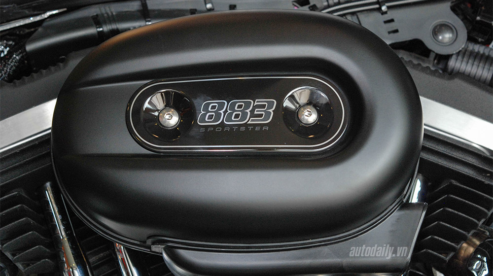 Ảnh chi tiết Harley Davidson Iron 883 màu sơn độc đáo tại Việt Nam Harley Davidson  (14).jpg