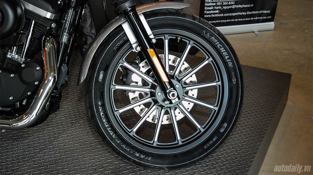 Ảnh chi tiết Harley Davidson Iron 883 màu sơn độc đáo tại Việt Nam Harley Davidson  (2).jpg