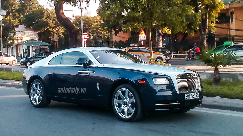Chạm mặt Rolls-Royce Wraith biển 56789 tại Hà Nội Rolls-Royce Wraith (1).jpg