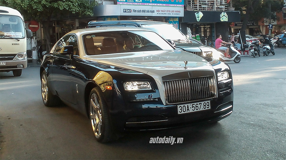 Chạm mặt Rolls-Royce Wraith biển 56789 tại Hà Nội Rolls-Royce Wraith (3).jpg