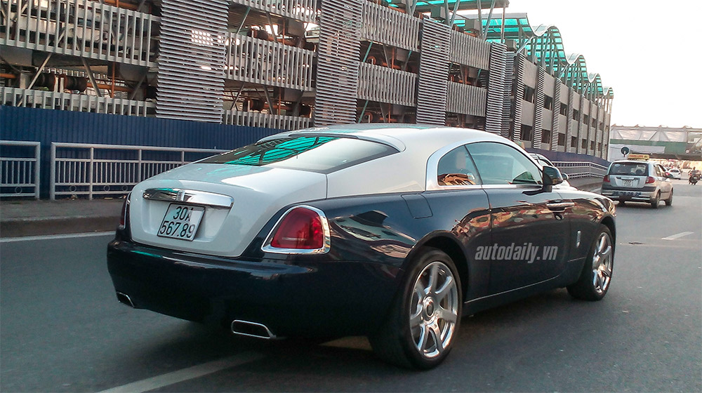 Chạm mặt Rolls-Royce Wraith biển 56789 tại Hà Nội Rolls-Royce Wraith (7).jpg