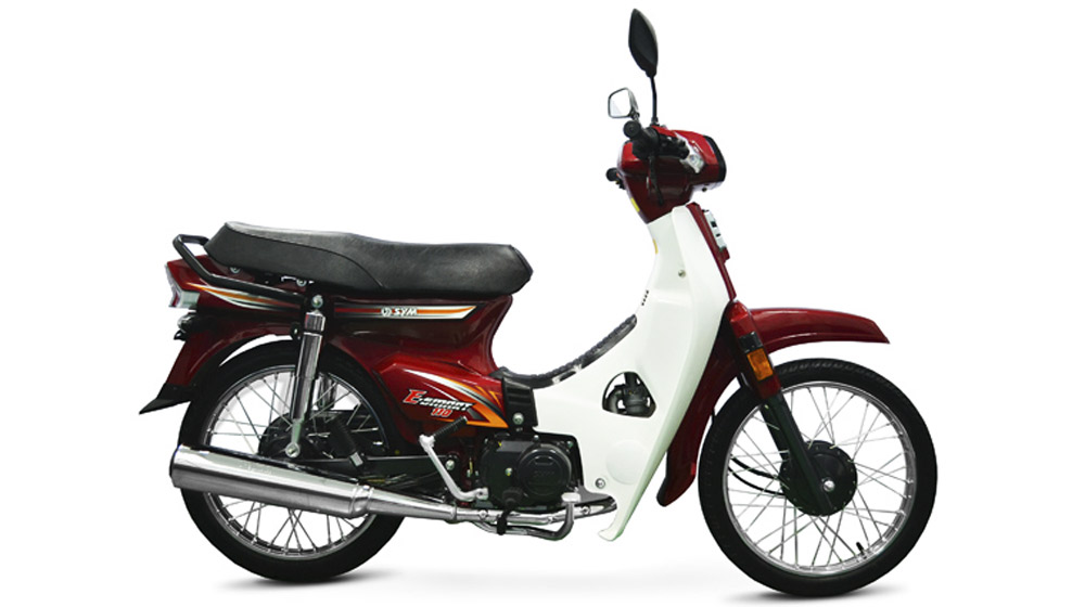 Xuất hiện xe máy SYM giá rẻ, giống hệt Honda Dream Esmart-Red.jpg