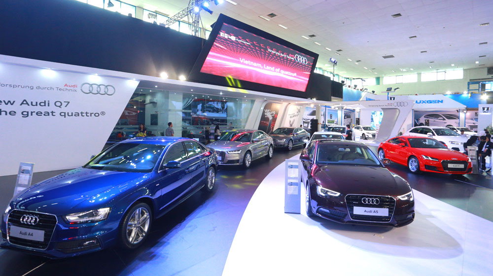 45 xe Audi đến tay khách hàng dịp triển lãm vims-2015-audi-1.jpg