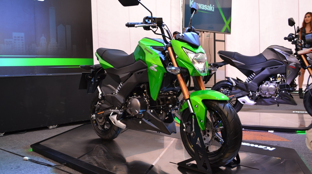 Đối thủ Honda MSX chính thức trình làng, giá 2.089 USD Kawasaki Z125 (8).JPG