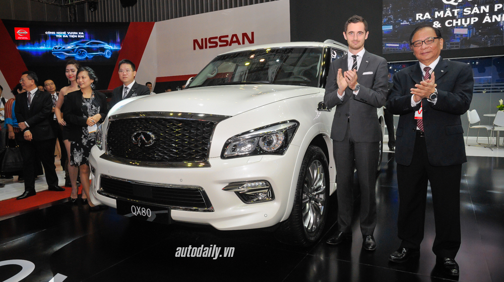Xế sang Infiniti trên sân khấu VMS 2015 Infiniti (1).jpg
