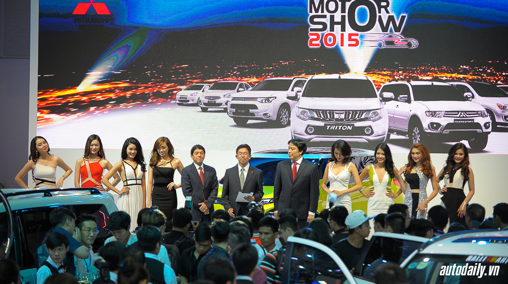 Ấn tượng gian hàng Mitsubishi tại VMS 2015 Mitsubishi (5).jpg