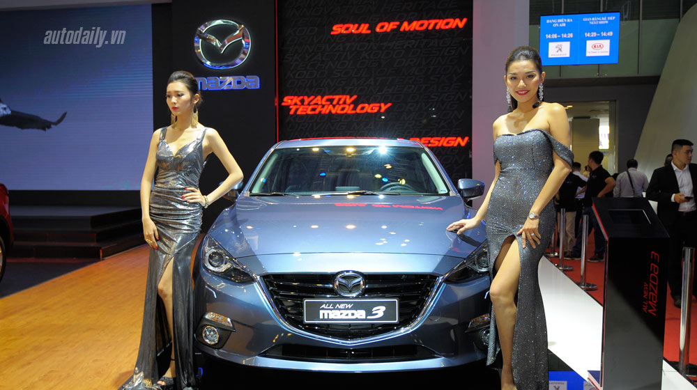 Hãng xe nội Trường Hải gây “choáng” tại VMS 2015 Mazda3.jpg