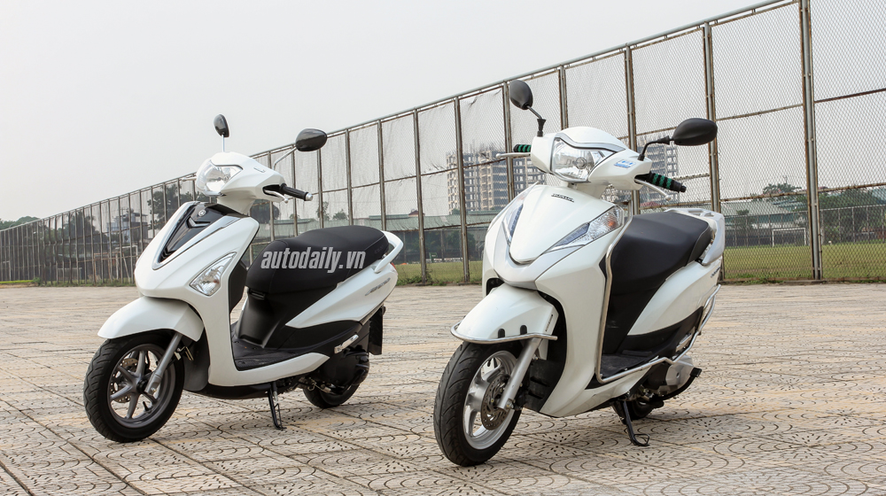 Honda Lead vs Yamaha Acruzo: 