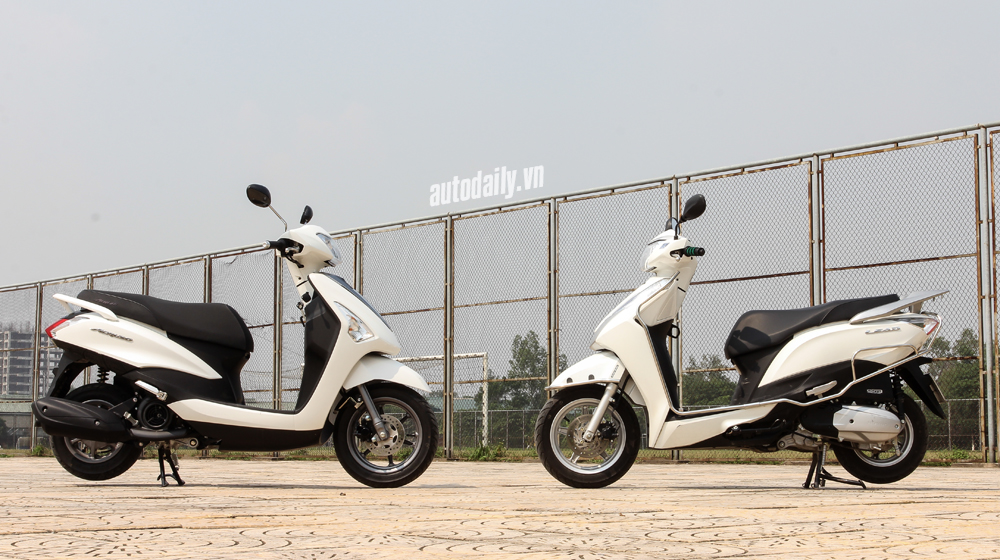 Honda Lead vs Yamaha Acruzo: 