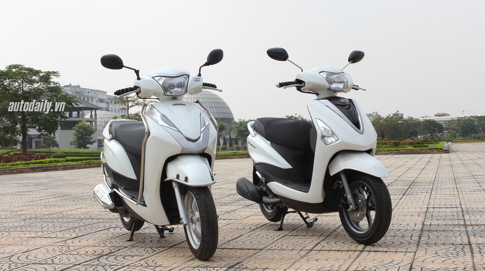 Honda Lead vs Yamaha Acruzo: 