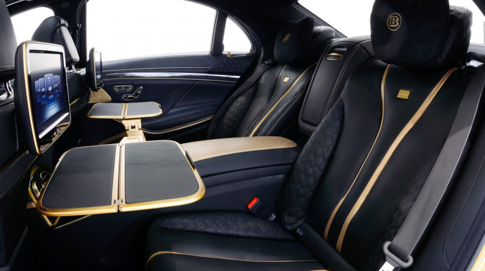 Mercedes S65 AMG mạ vàng 900 mã lực từ Brabus Mercedes S65 AMG độ khnugr (15).jpg