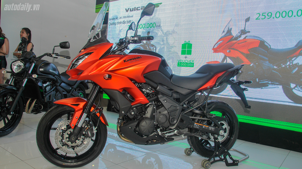 Kawasaki Versys 650 ABS và Vulcan S ABS 