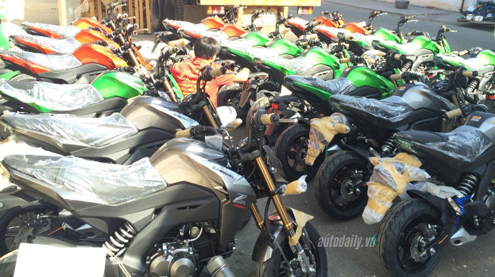 Kawasaki Z125 về Việt Nam giá hơn 90 triệu đồng Kawasaki Z125 (3).jpg