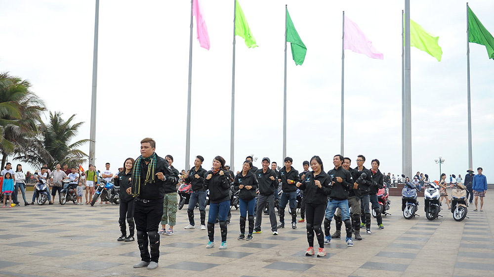 Những khoảnh khắc ấn tượng của đoàn Air Blade 125cc Caravan trên “cung đường mùa xuân