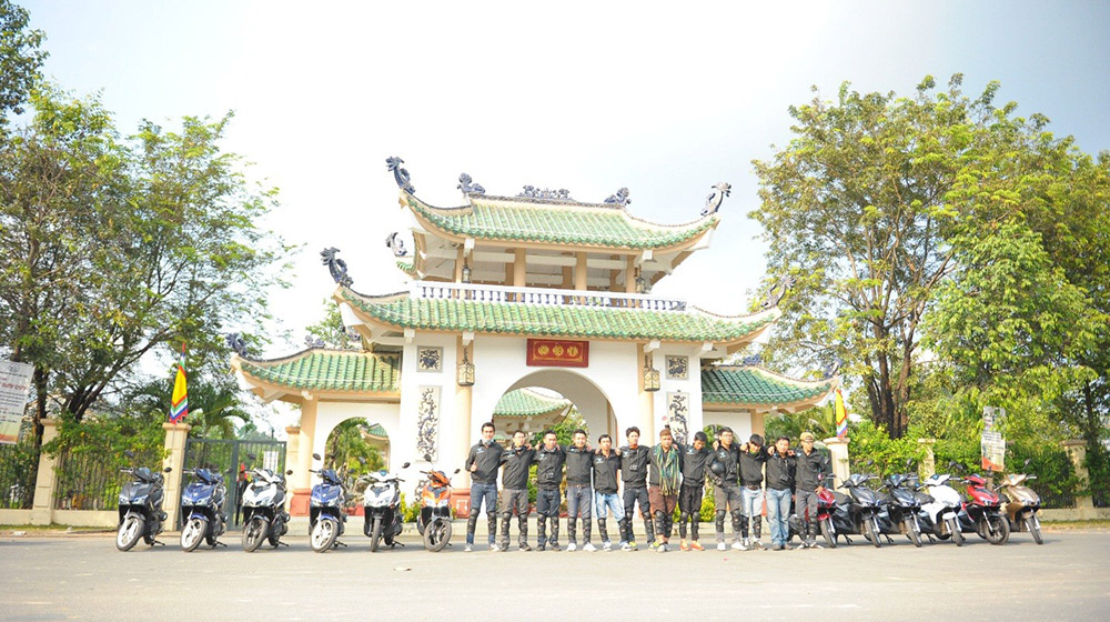 Những khoảnh khắc ấn tượng của đoàn Air Blade 125cc Caravan trên “cung đường mùa xuân