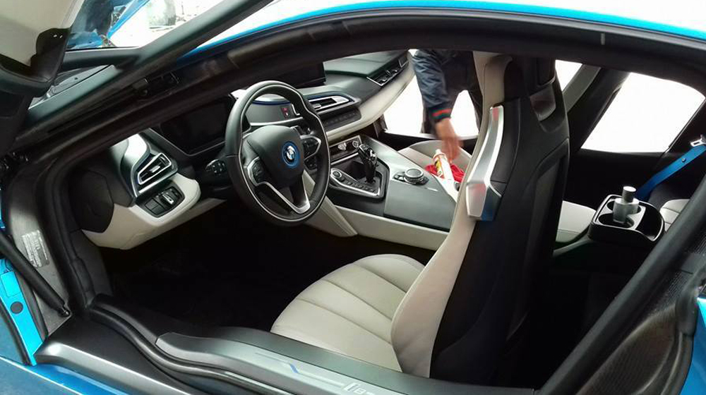 BMW i8 xanh ngọc độc nhất Việt Nam tái xuất sau tai nạn BMW i8 (3).jpg