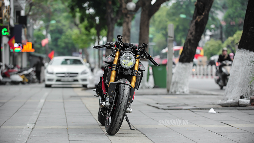 Ducati 1199 S độ Café Racer tại Hà Nội: Bụi bặm và thanh thoát Ducati 1199 Cafe Racer Custom (2).JPG
