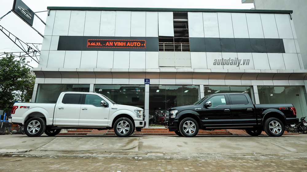 Cận cảnh cặp đôi Ford F-150 Platinum 2015 mới về Hà Nội FOrd F150 2015 (2).jpg