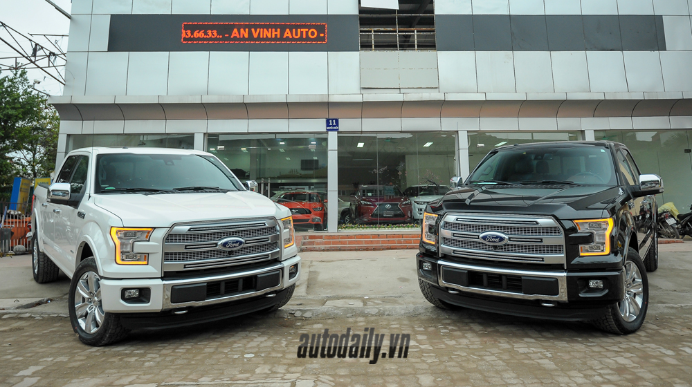 Cận cảnh cặp đôi Ford F-150 Platinum 2015 mới về Hà Nội FOrd F150 2015 (23).JPG