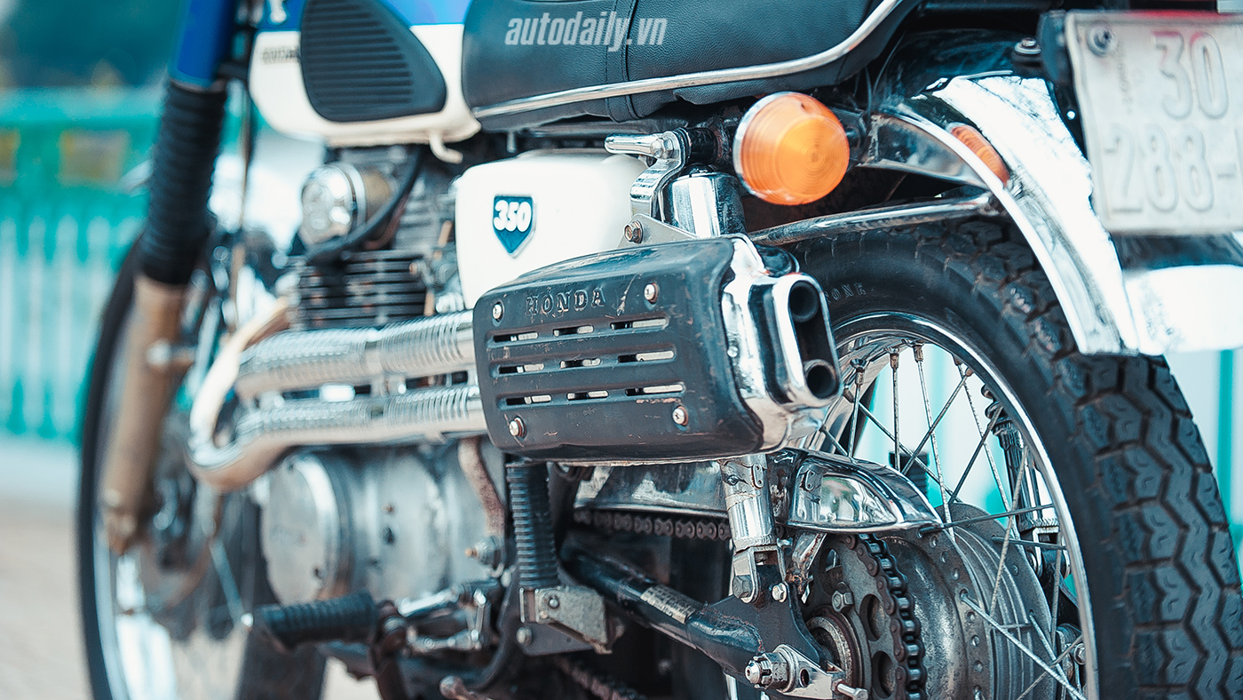 Ngắm vẻ đẹp hoài cổ của Honda CL350 Scrambler tại Hà Nội Honda CL350 (10).JPG