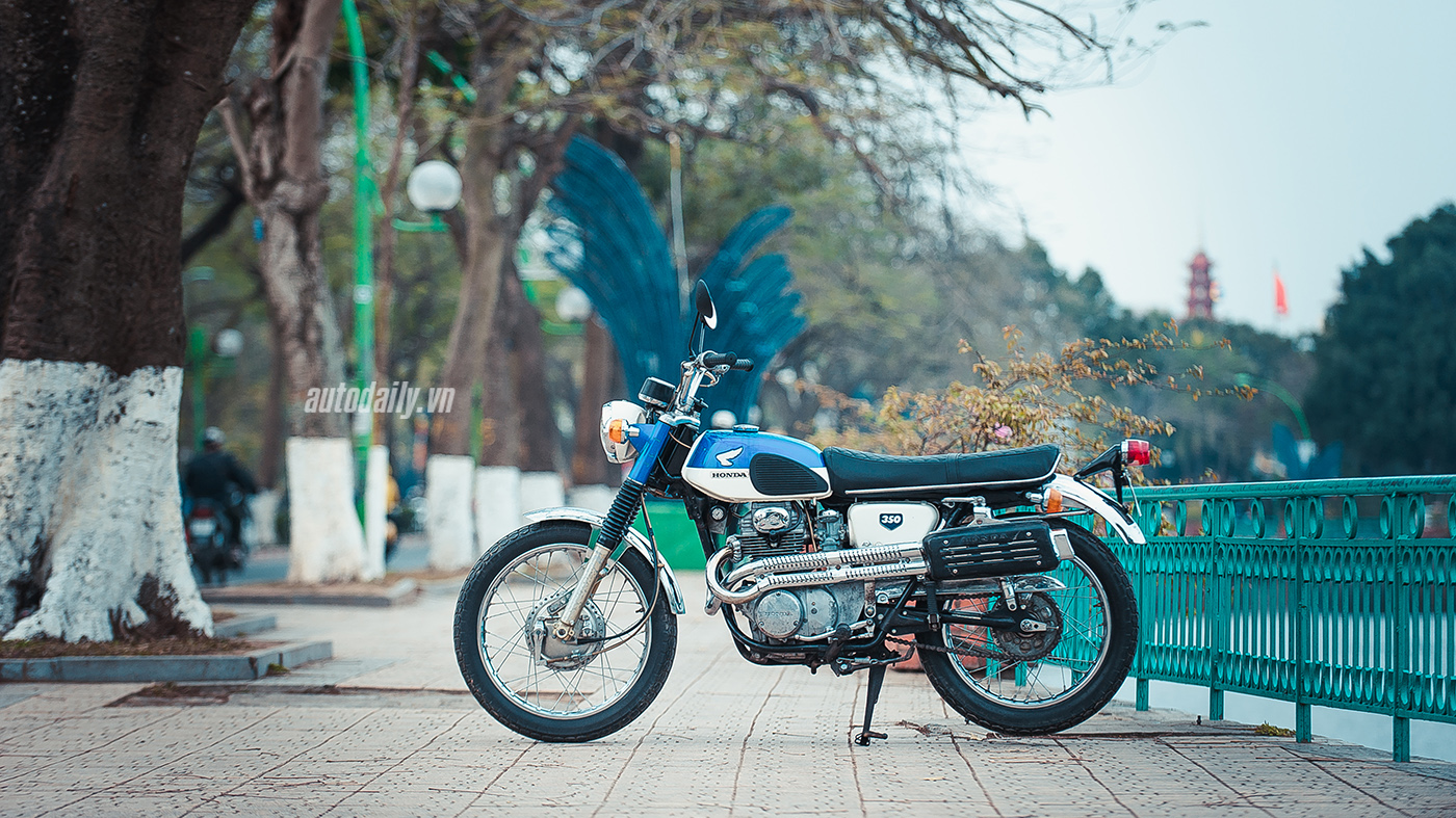 Ngắm vẻ đẹp hoài cổ của Honda CL350 Scrambler tại Hà Nội Honda CL350 (3).JPG