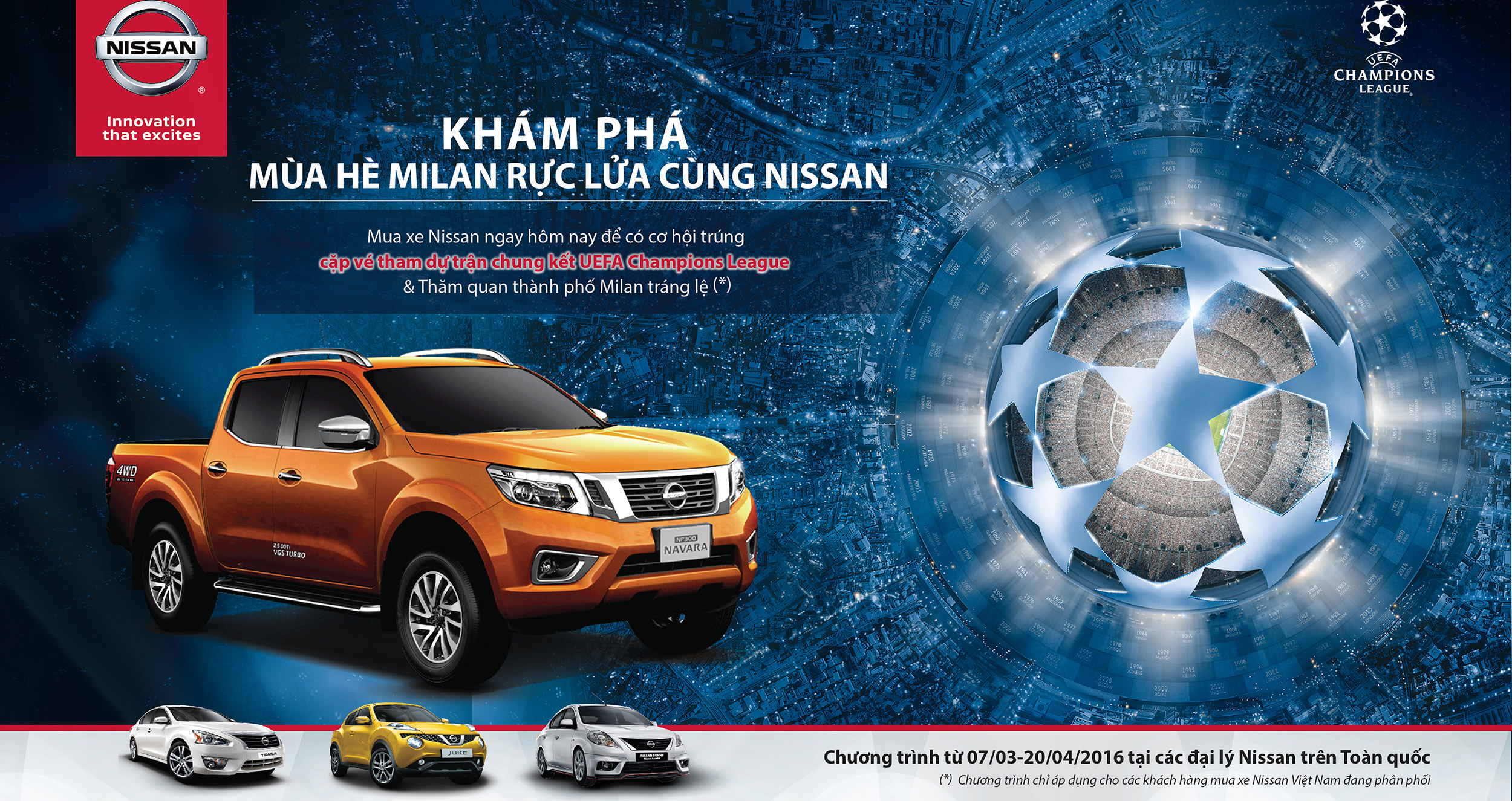 Mua xe Nissan, cơ hội trúng cặp vé xem chung kết UEFA Champions League UEFA-Ticket-Campaign.jpg