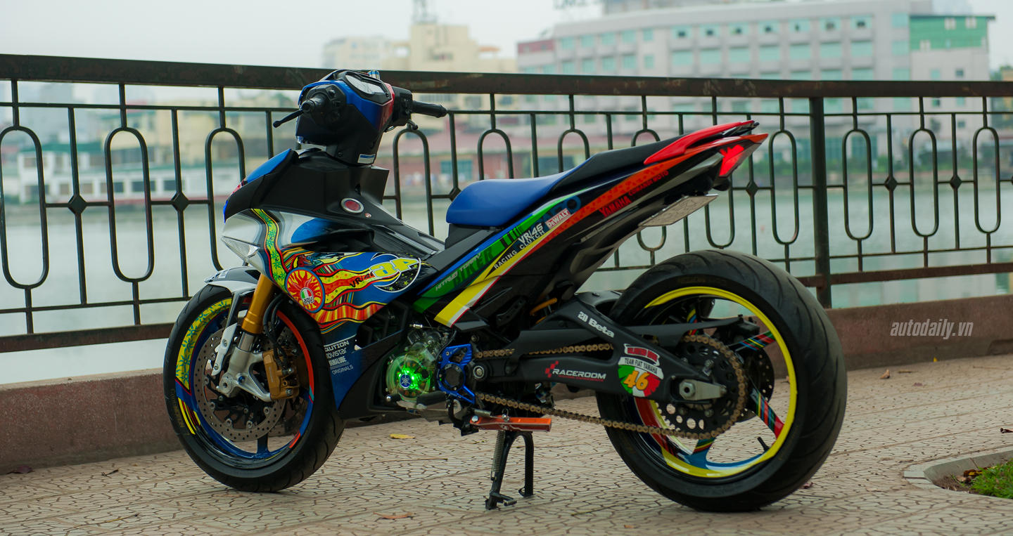 Ảnh chi tiết Yamaha Exciter 150 độ khủng giá hơn 300 triệu tại Hà Nội exciter 150 do khung (28).jpg