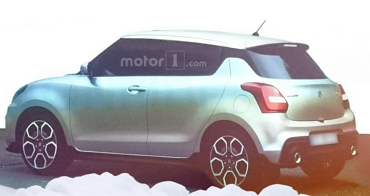 Suzuki Swift 2017 lộ diện bản phác thảo chi tiết suzuki Swift (15).jpg