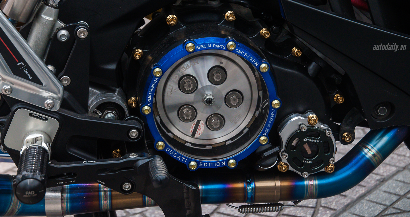 Ảnh chi tiết Yamaha Exciter 135 độ khủng nhất Việt Nam exciter do khung  (1).JPG