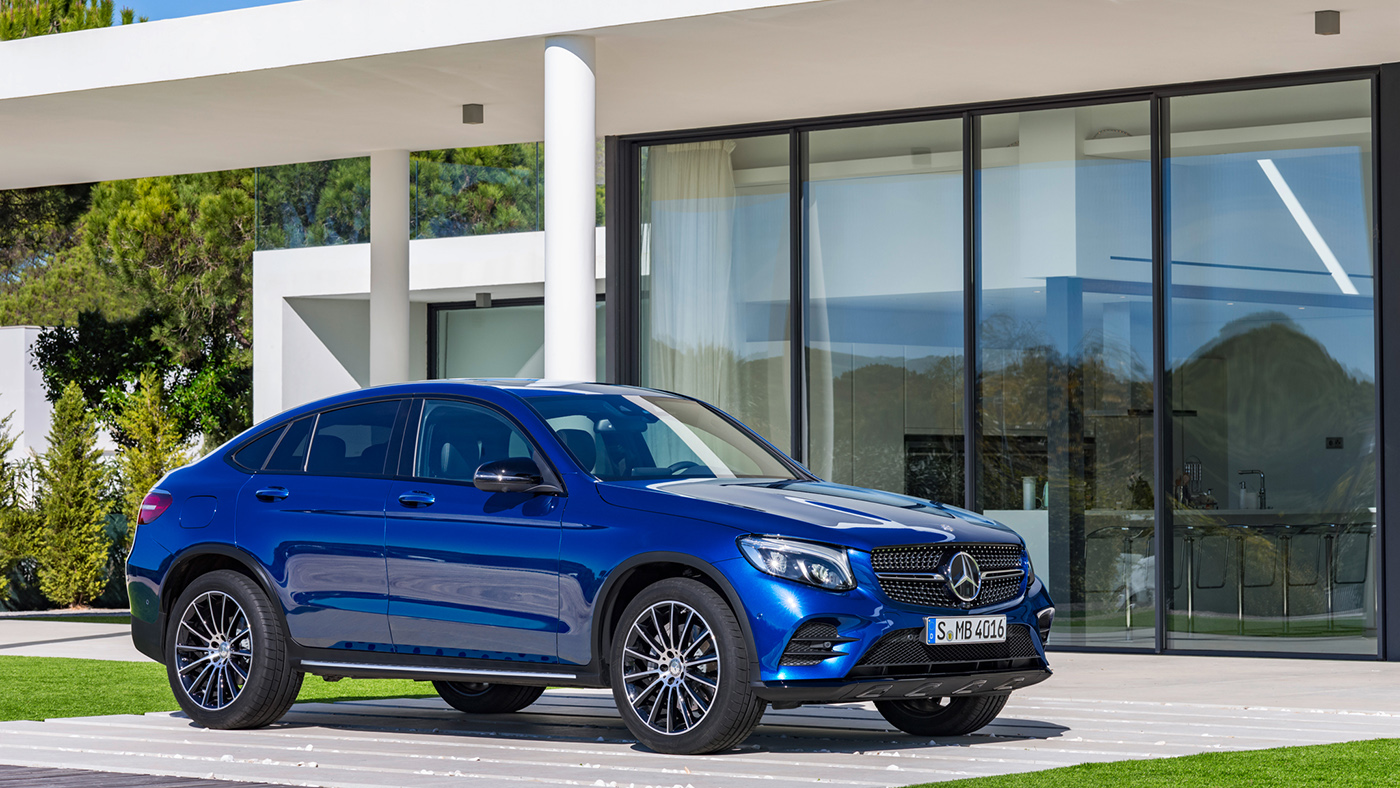 Mercedes thêm 200 công việc cố định để sản xuất GLC Coupe 2017-Mercedes-Benz-GLC-Coupe-front-three-quarters.jpg