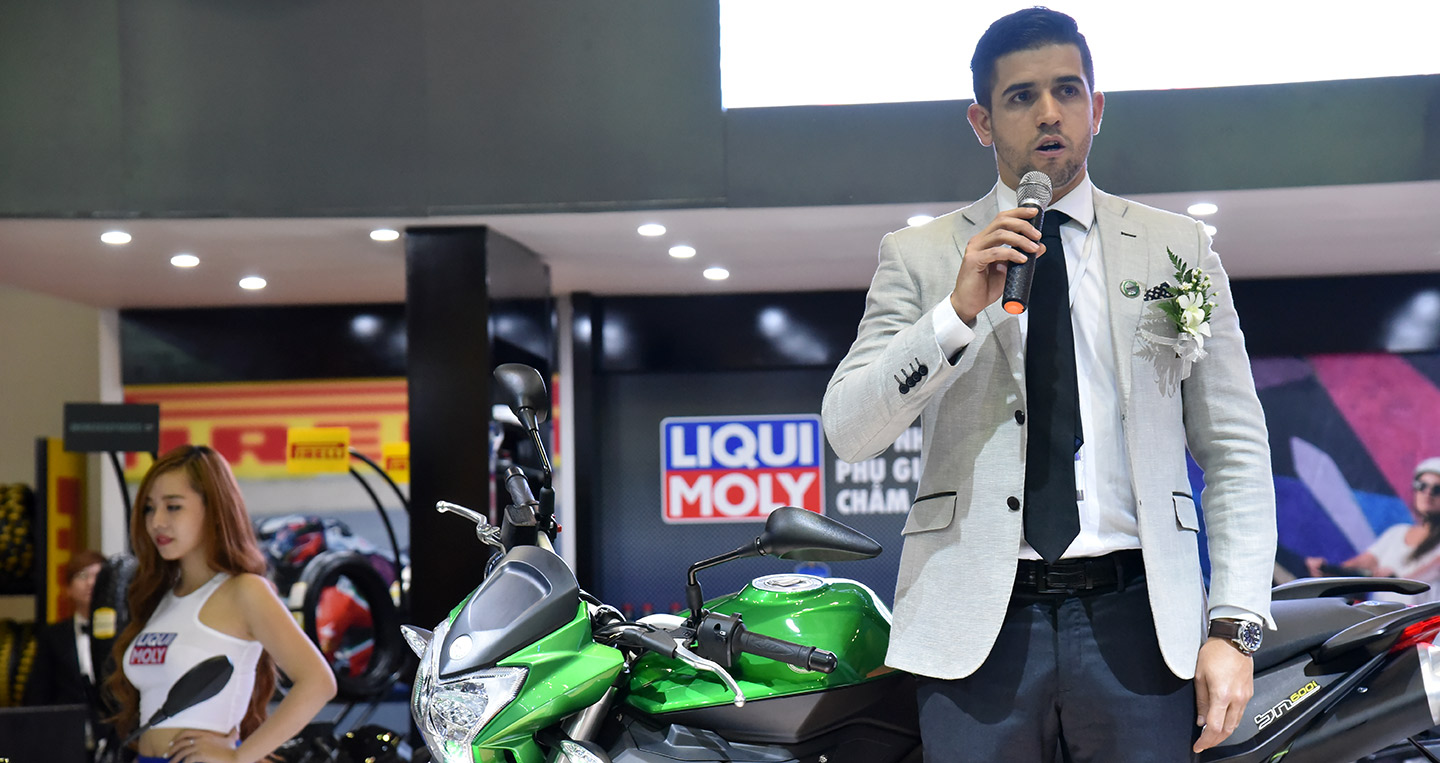 Dàn xe Benelli khuấy động Triển lãm mô-tô, xe máy Việt Nam 2016 giam-doc-benelli.jpg