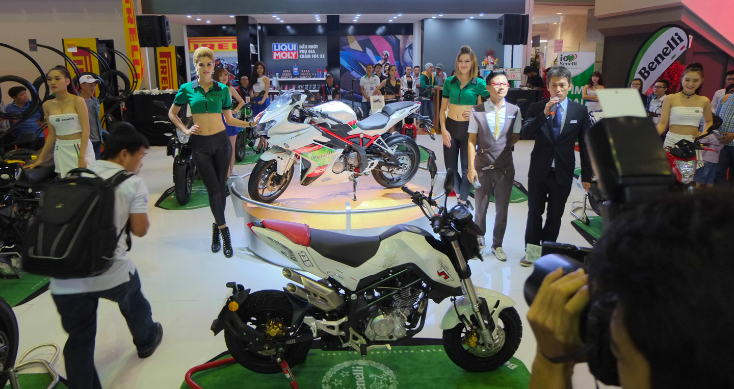 Benelli ra mắt hai mẫu xe côn tay mới tại Việt Nam Benelli_Vietnam_Motorcycle_Show_2016.jpg