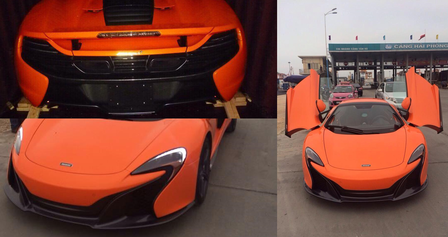 Siêu xe McLaren 650S Spider thứ 2 về Việt Nam mclaren  (1).JPG