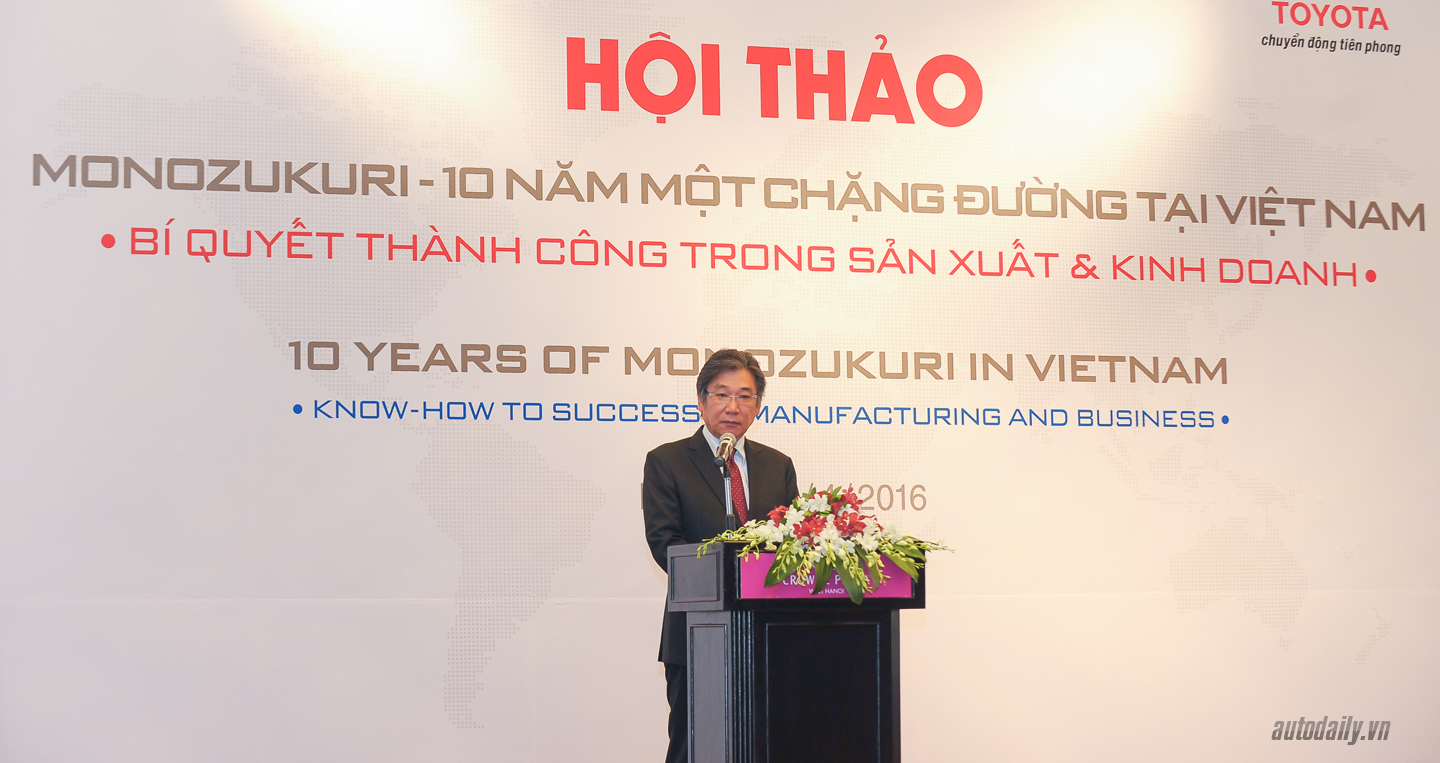 Toyota tổ chức hội thảo “Monozukuri – 10 năm 1 chặng đường tại VIệt Nam” toyots VN (1).jpg