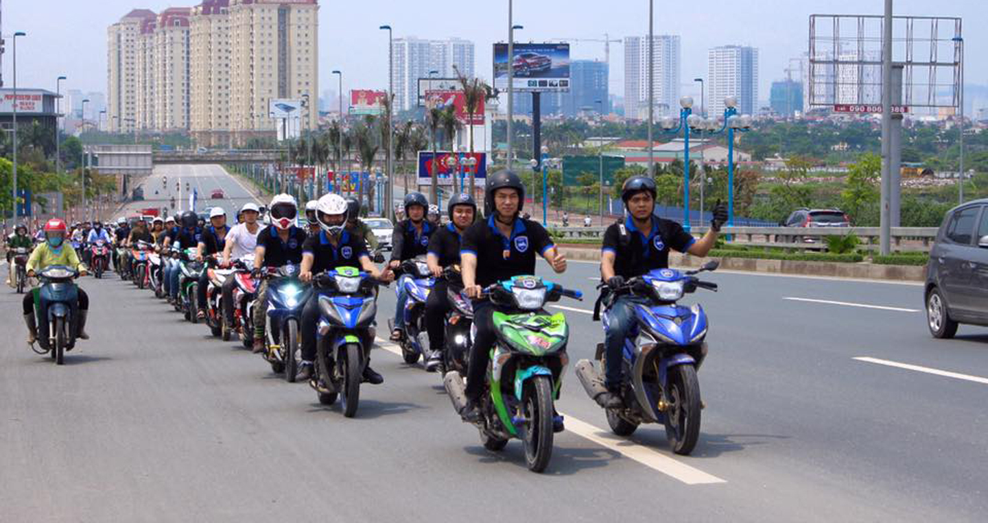 Dàn xe Yamaha Exciter 150 “offline” hoành tráng tại Hà Nội Exciter 150 2.JPG