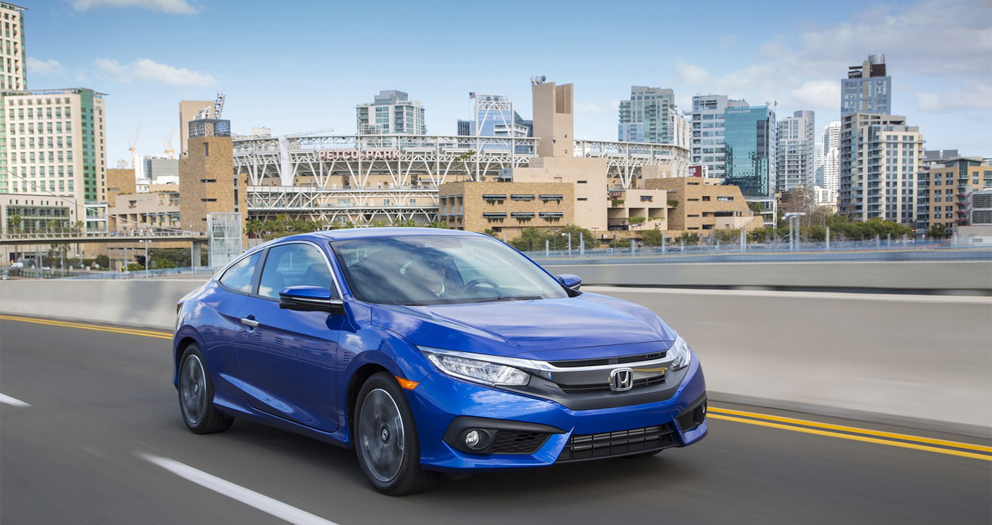 Honda Civic Coupe 2016 được đánh giá về mức độ an toàn cao nhất 2