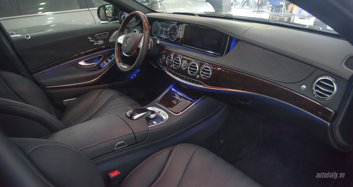 Ảnh chi tiết nội thất Mercedes Maybach S500 tại Hà Nội maybach S500 (8).jpg