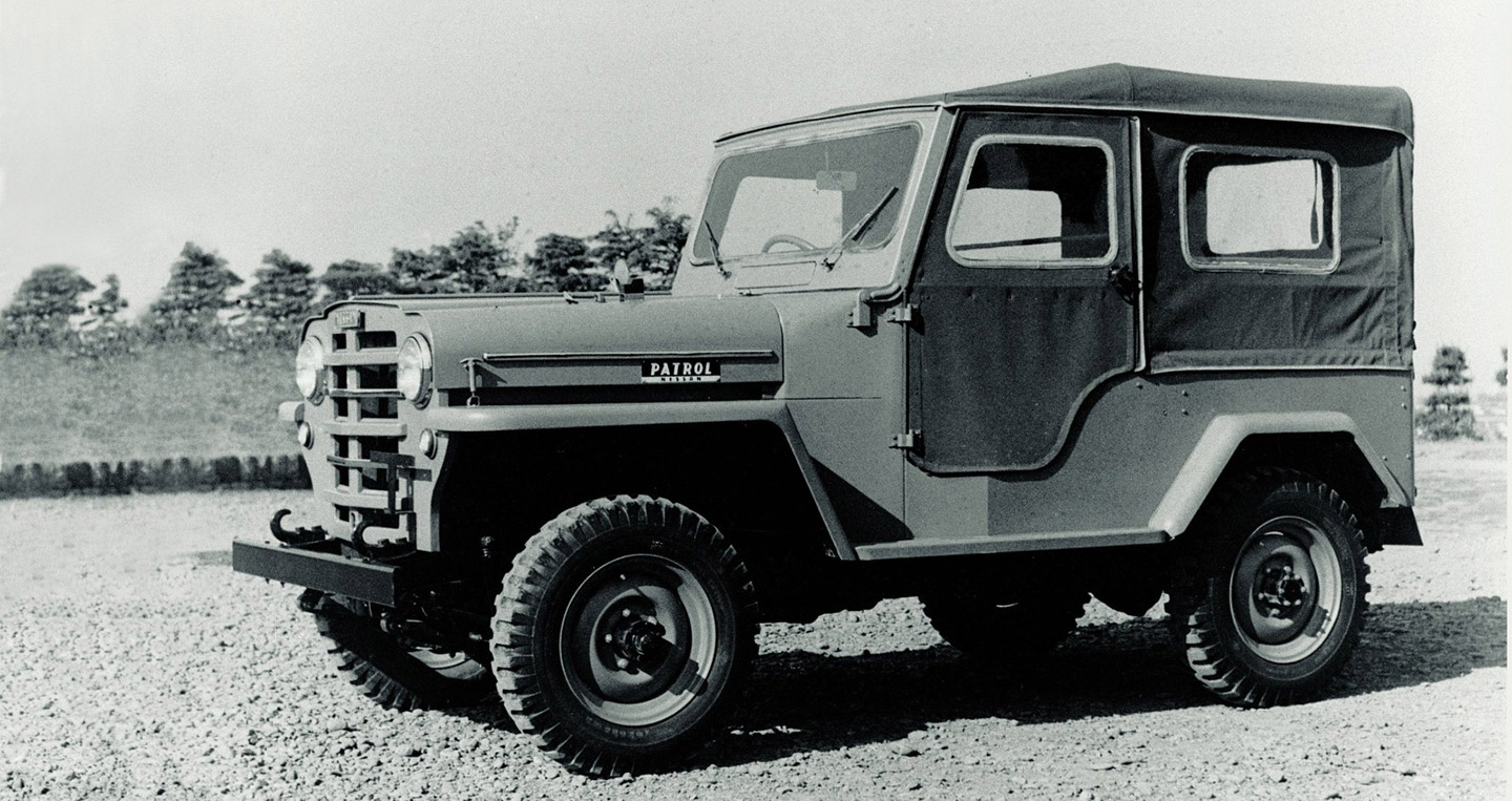 SUV Nissan – A 65-year heritage journey from Japan Nissan-Patrol-4W65-1959.jpg