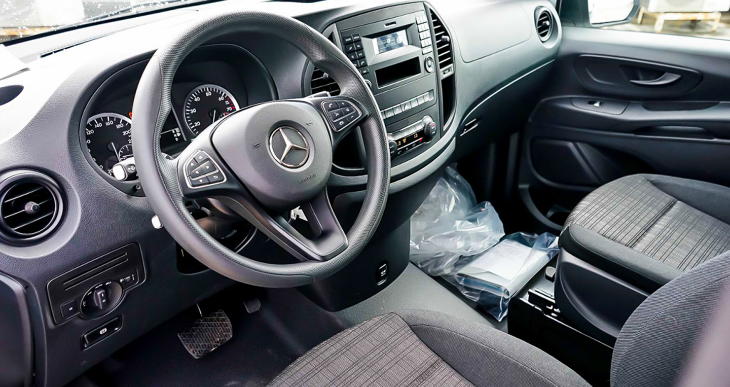 Mercedes Vito Facelift Spied Hiding EQVInspired Fascia