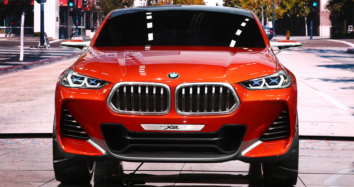 BMW X2 dạng concept được giới thiệu ở triển lãm ô tô Paris 2016 9