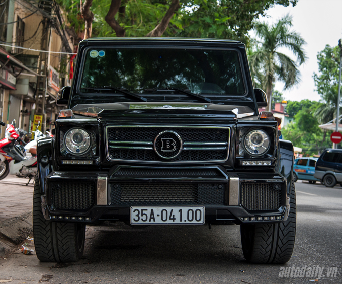 Mercedes G63 AMG độ bodyKit Brabus cực chất của đại gia Ninh Bình