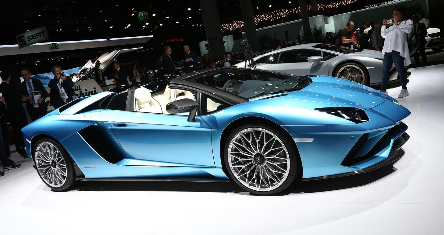 Ảnh thực tế Lamborghini Aventador S Roadster vừa ra mắt
